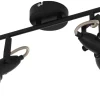 Thornton Takspotlight 39cm Svart/Guld