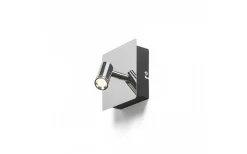 Tiara Vägglampa Krom LED 2x3W 3000K