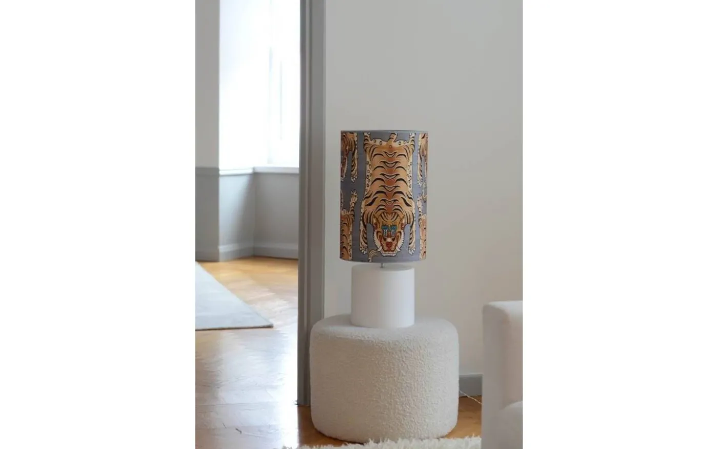 Tiger Lampskärm Ø32cm Grå