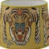 Tiger Lampskärm Ø24cm Guld