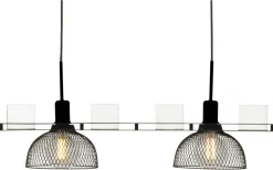 Timjan Taklampa 78cm Svart
