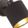 Tommy Spotlight E14 matt svart/guld