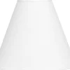 Toppringskärm Ø15cm E14 Classico Vit