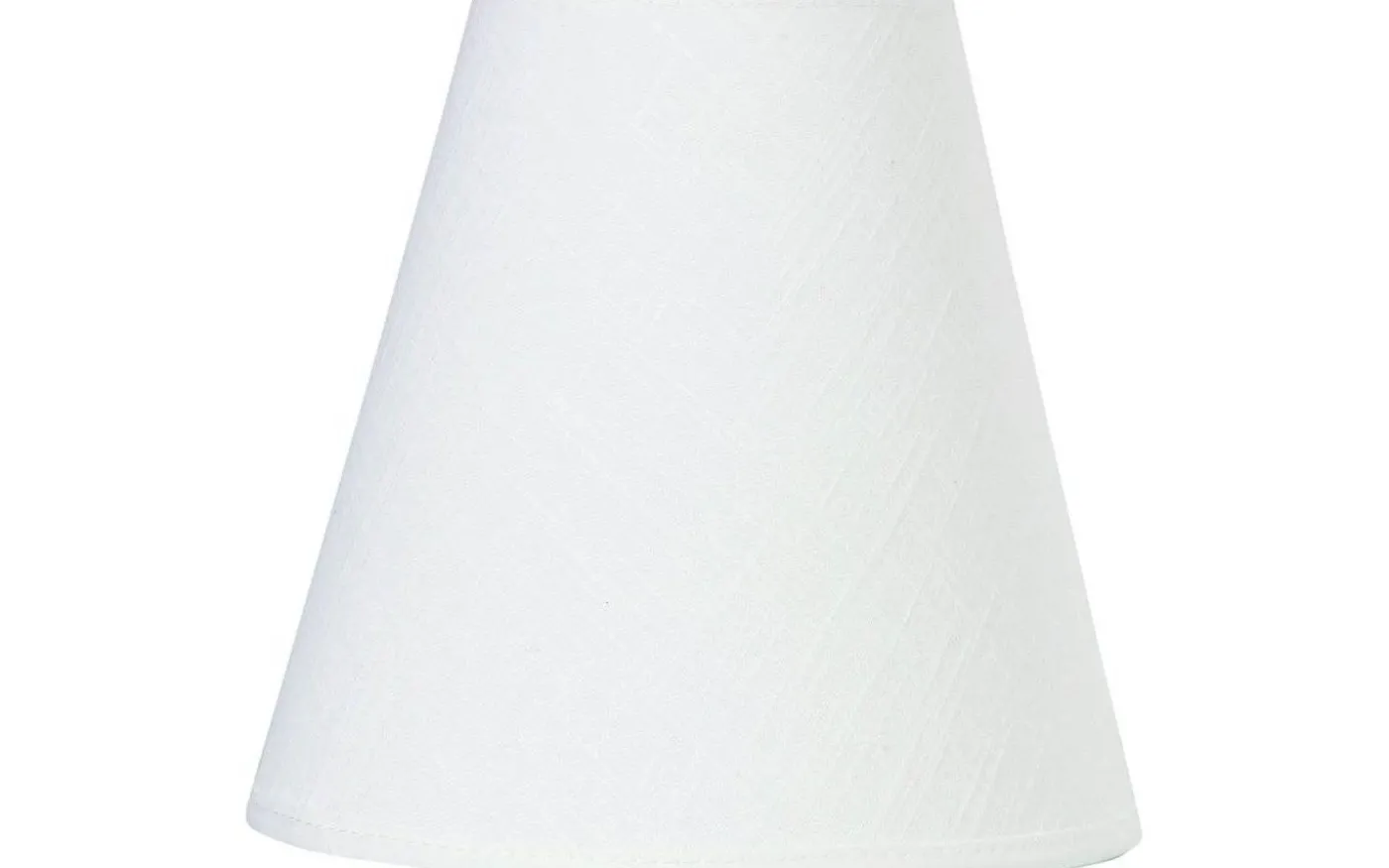 Toppringskärm Ø15cm E14 Franza Vit