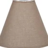 Toppringskärm Ø22cm Lin Mocca