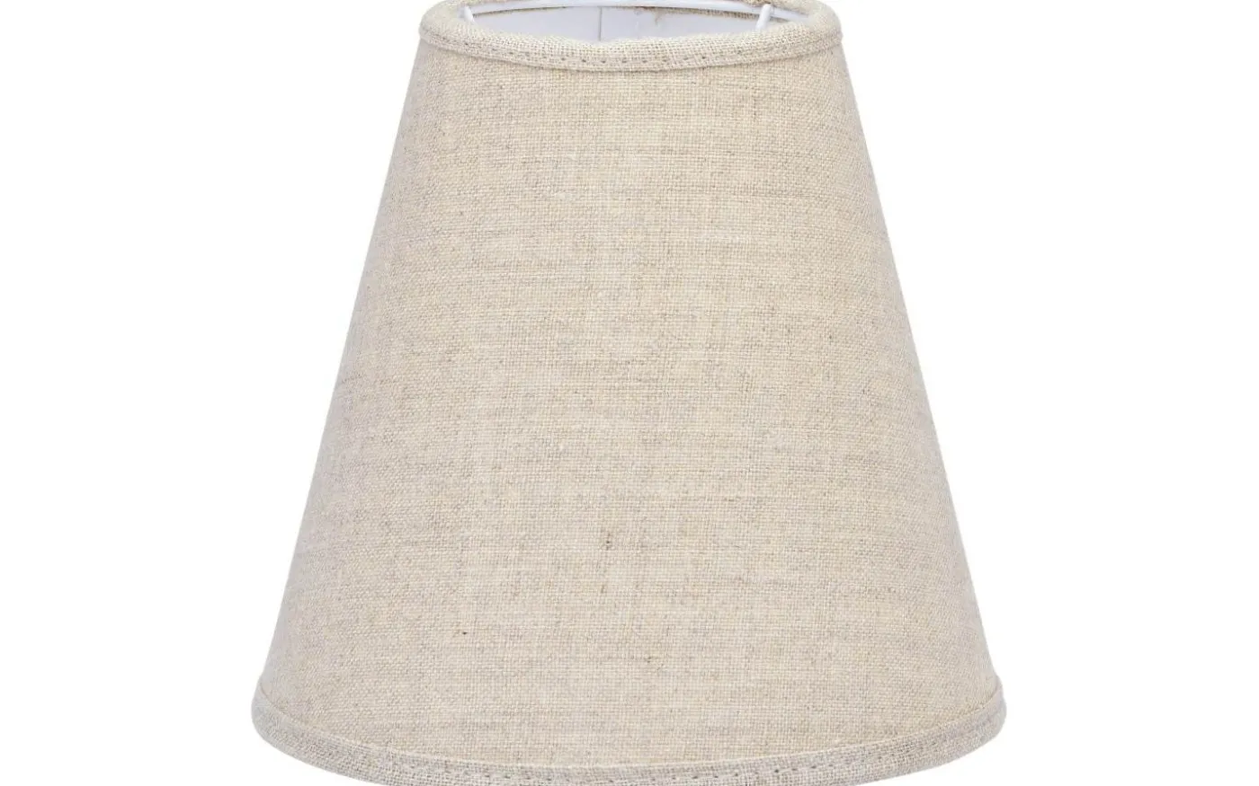 Toppringskärm E14 Ø15cm Lin Natur