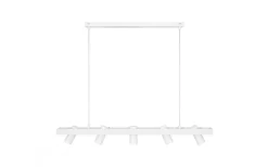 Torino Taklampa 5L Vit