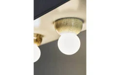 Torrano Plafond/Vägglampa 13cm Travertin IP44