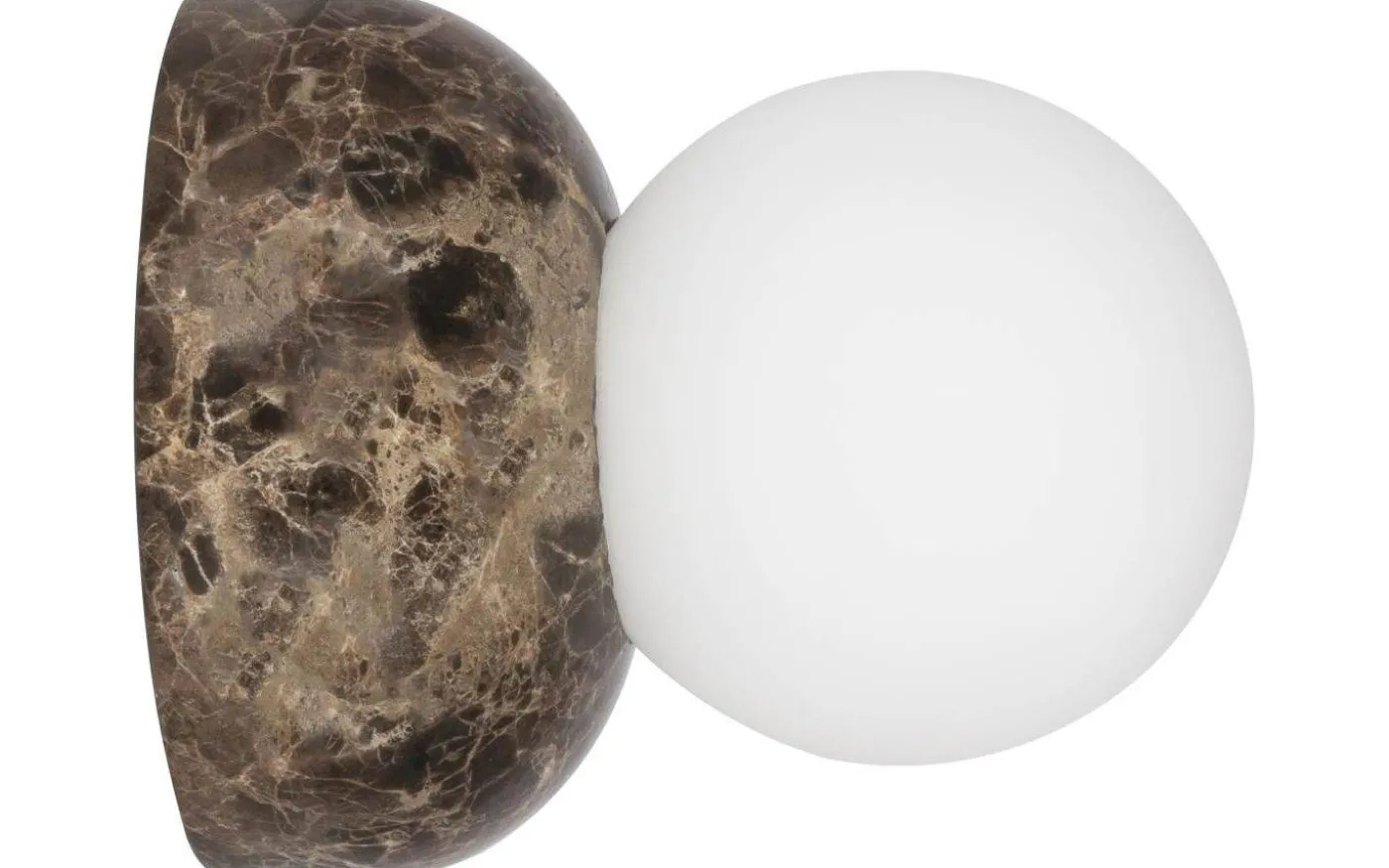 Torrano Vägglampa/Plafond 13cm IP44 Brun