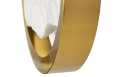 Torre Vägglampa Marmor 24cm Guld