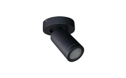 Torsö Takspotlight Ø10cm Svart IP44