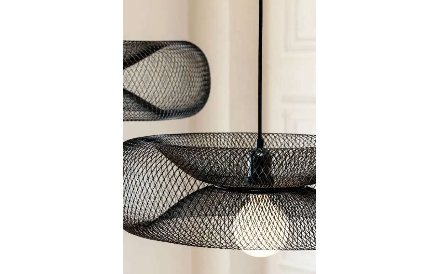 Torus Taklampa 50cm Svart