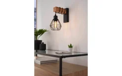 Townshend Vägglampa Trä/Svart