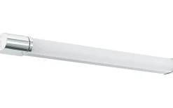 Tragacete 1 Spegelbelysning med Uttag 68cm LED 4000K 15W Silver IP44