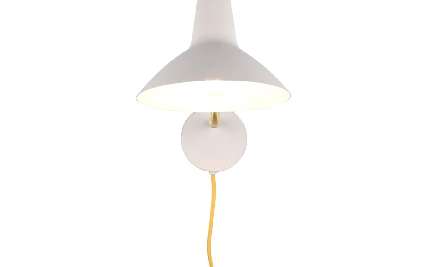 Traveller Vägglampa E27 varmgrå/matt mässing