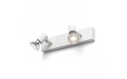 Trica III Vägglampa 2L Vit