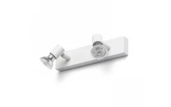 Trica III Vägglampa 2L Vit