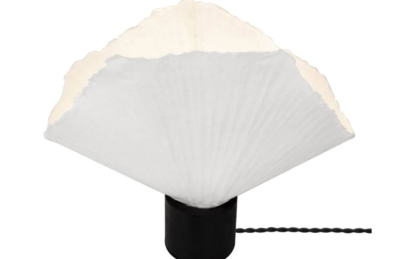 Tropez Bordslampa 35cm E27 Svart/Natur