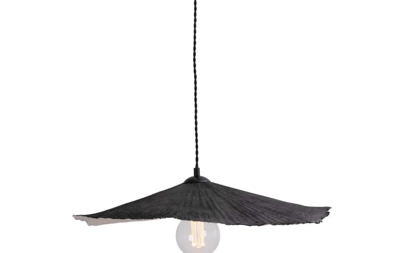 Tropez Taklampa 60cm E27 Svart