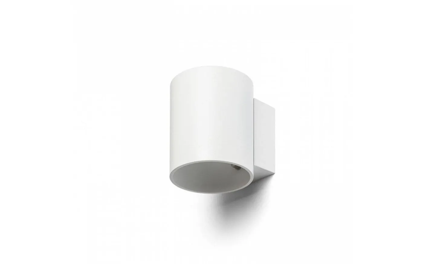 Tuba W Vägglampa Mattvit G9
