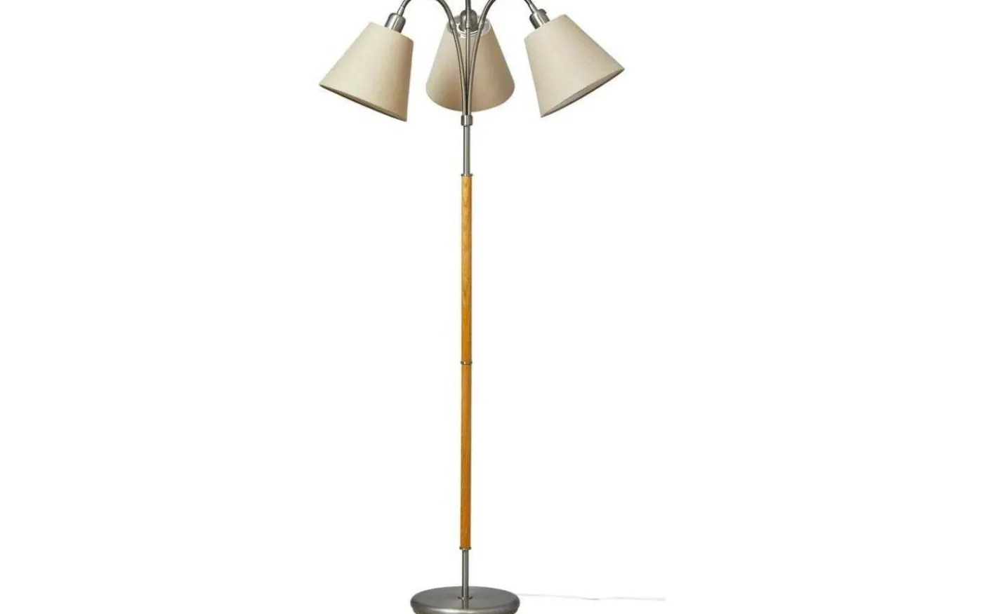 Tullgarn Golvfot 148cm 3L Råjärn/Ek