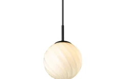Twist Fönsterlampa Ø15cm Opal/Svart