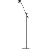Tyson Golvlampa Vipparm 137cm Svart