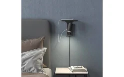 Tyson Vägglampa USB Höger Svart
