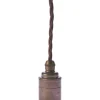 Upphäng U17 Brun kabel, Antik