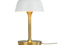 Valencia Bordslampa 30cm Vit/Mässing