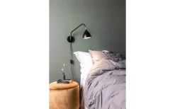 Valencia Vägglampa 1L 45cm Svart/Mässing