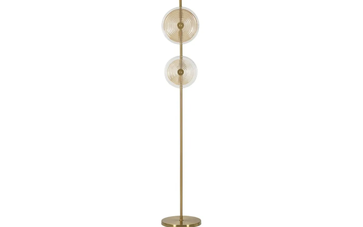 Venedig Golvlampa Glas 168cm Guld