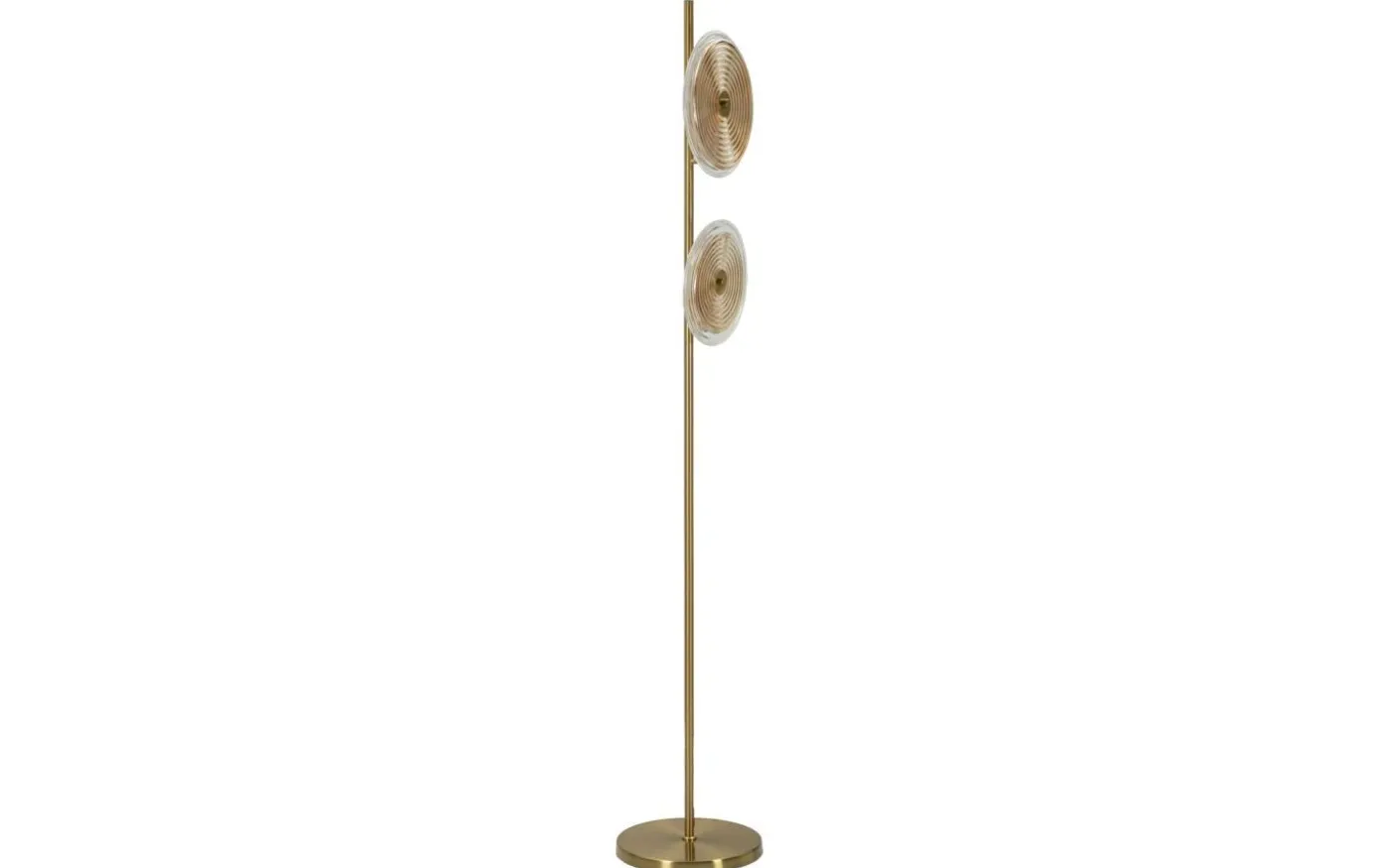 Venedig Golvlampa Glas 168cm Guld