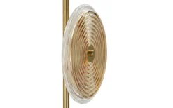 Venedig Golvlampa Glas 168cm Guld