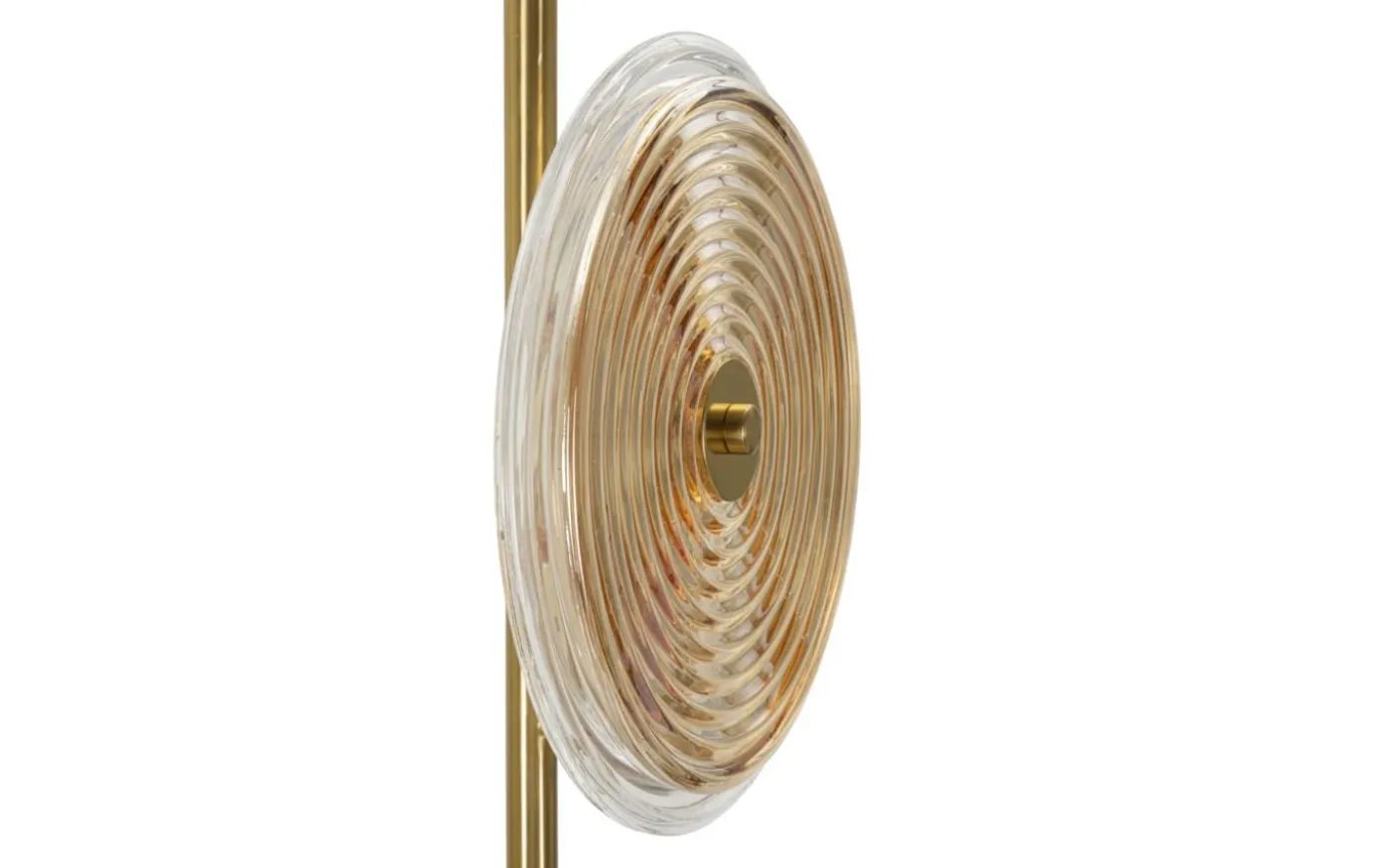 Venedig Golvlampa Glas 168cm Guld