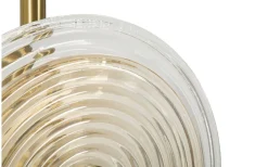 Venedig Golvlampa Glas 168cm Guld
