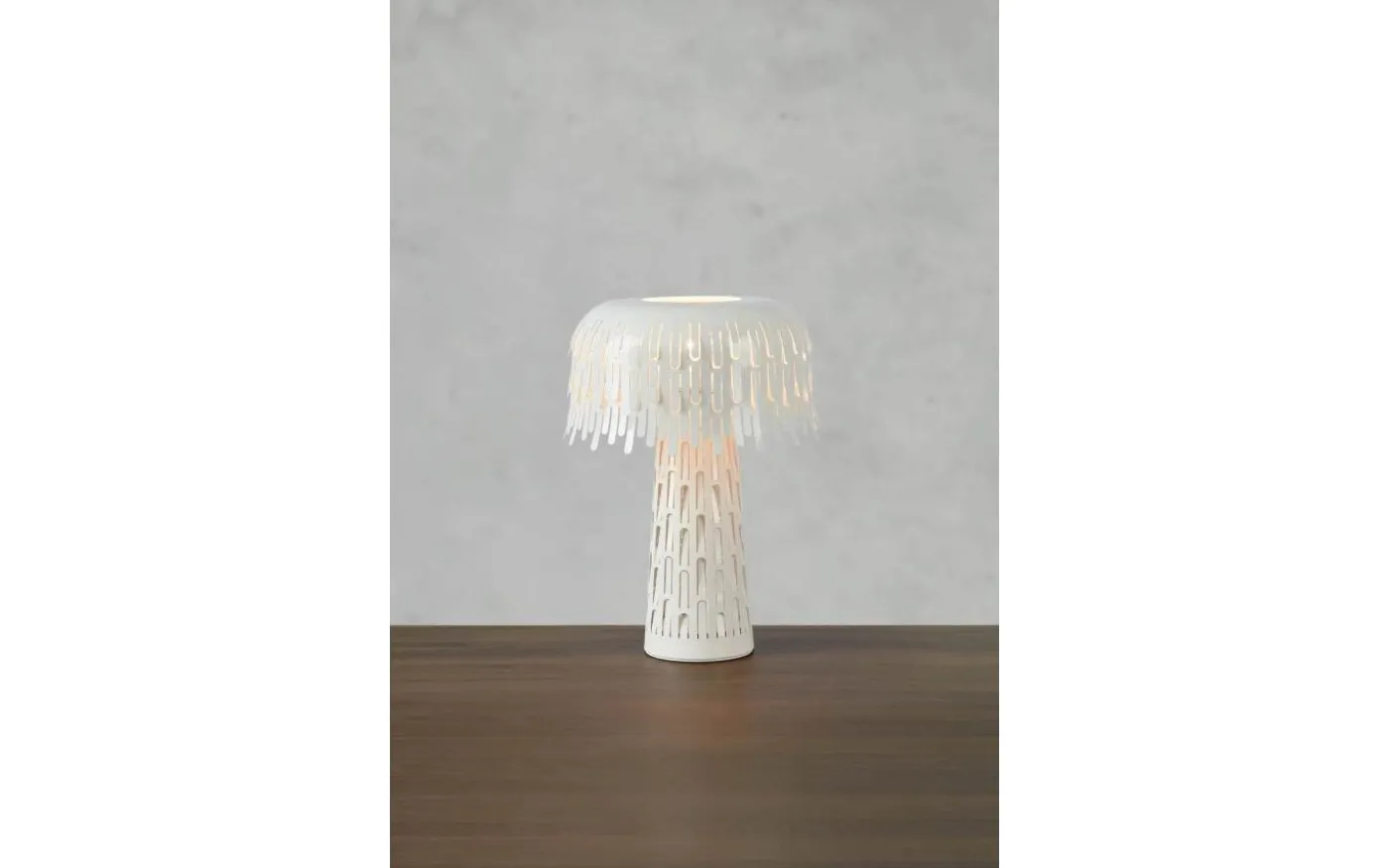 Verbera Bordslampa 38cm Vit