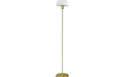 Vienda Golvlampa 125cm Mässing/Opal Glas