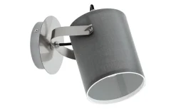 Villabate Vägglampa Nickel/Grå