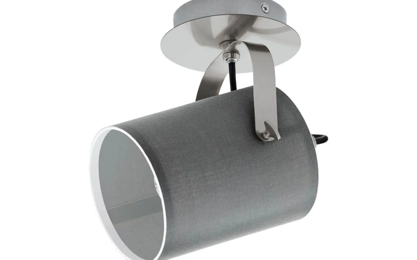 Villabate Vägglampa Nickel/Grå