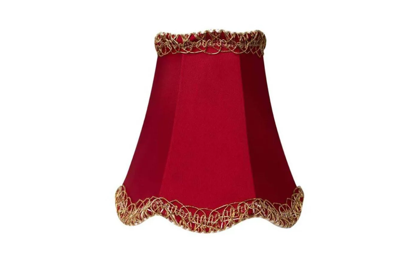 Viol Lampskärm Ø12cm Röd