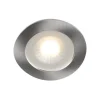1202 12V Möbelspotlight 2700K 4,7W Borstad Stål IP44
