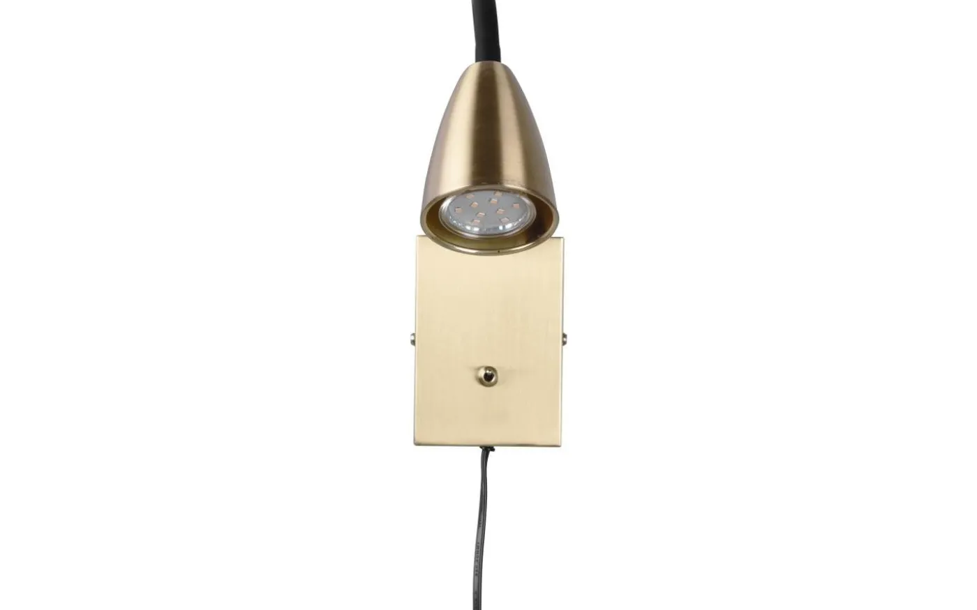 Wanda Vägglampa GU10 matt mässing