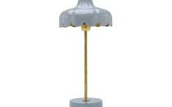 Wells Bordslampa 50cm Denim/Guld