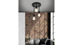 Wilmcote Plafond 28cm 3L Svart