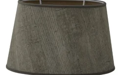 Wood Oval Lampskärm 25cm Natur