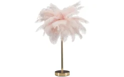 Yoga Bordslampa Palm 55cm Rosa/Guld