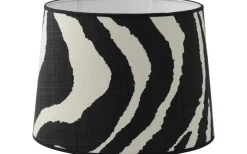 Zebra Lampskärm Ø35cm Svart/Vit