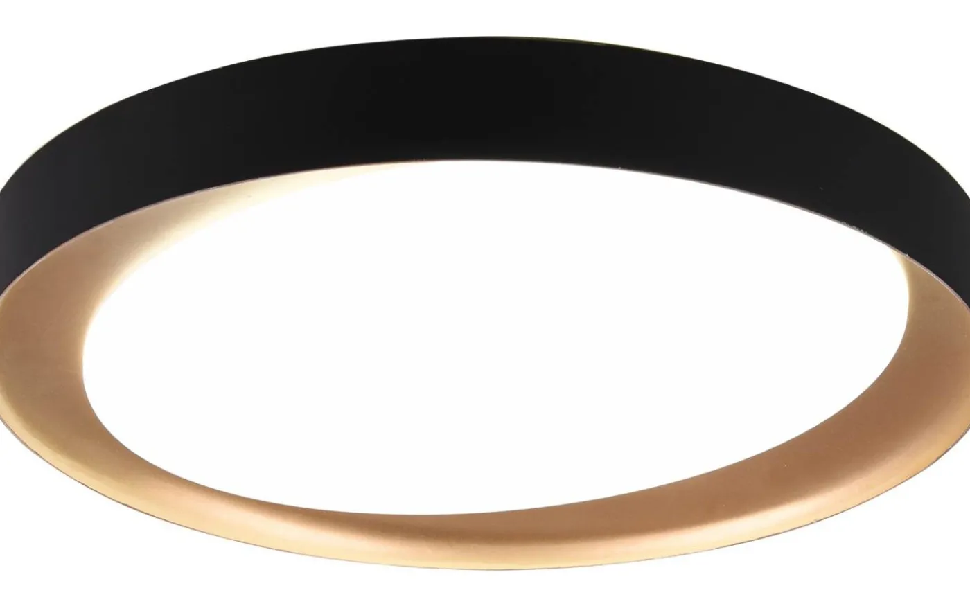 Zeta Plafond LED svart/guld
