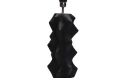 Zircon Lampfot 49cm E27 Black Matted